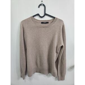 Quince 100% cashmere sweater beige S women